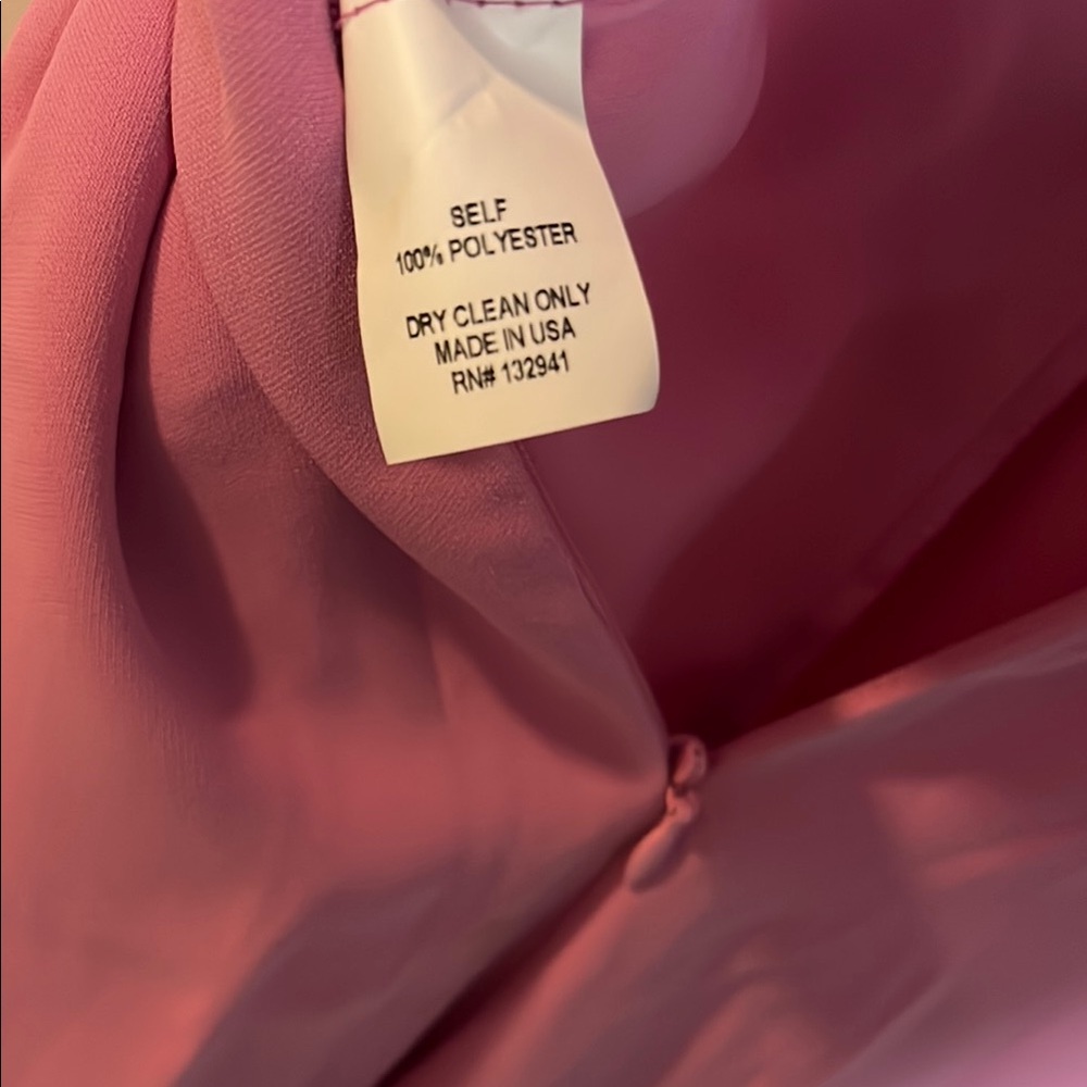 Amanda Uprichard Elegant Pink Strapless Pants Jumpsuit - Picture 6 of 6